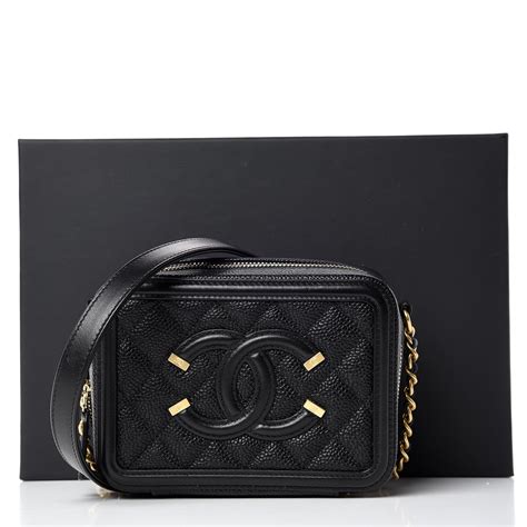 chanel filigree vanity clutch with chain|CHANEL Caviar Quilted Filigree Vanity Clutch With Chain .